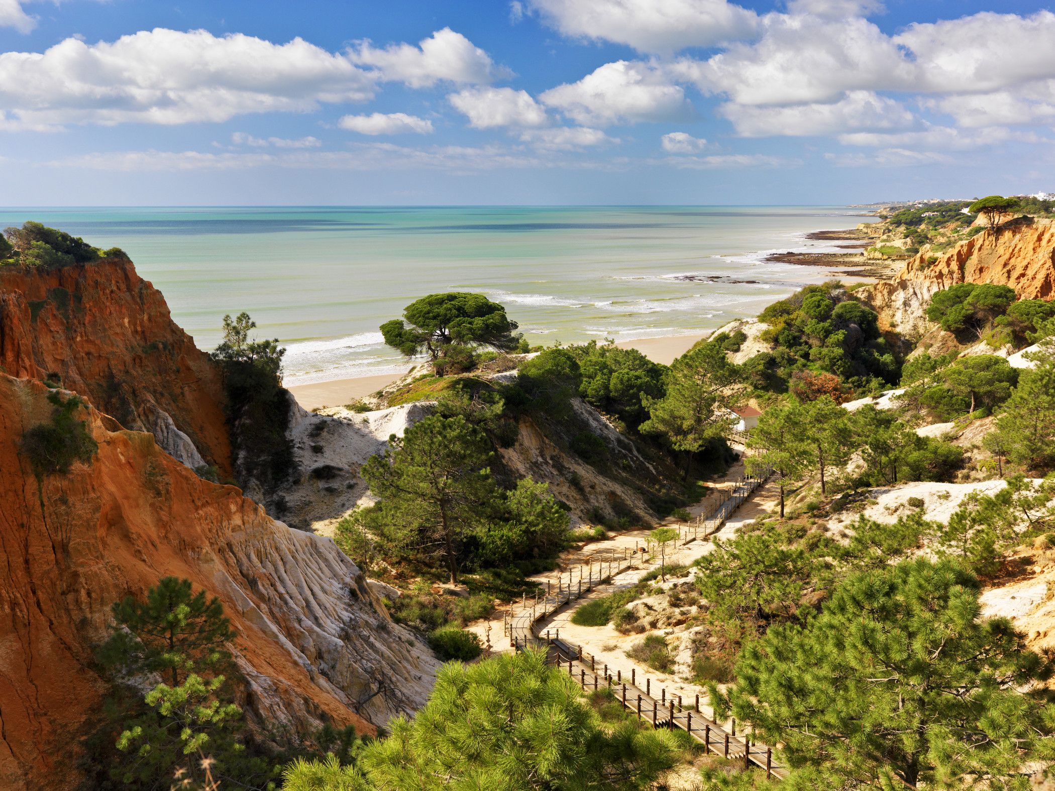 Eastern Algarve coastline