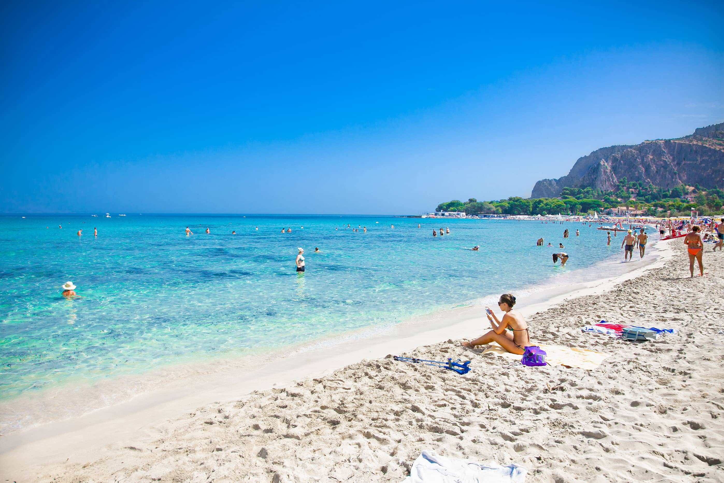 Mondello Beach